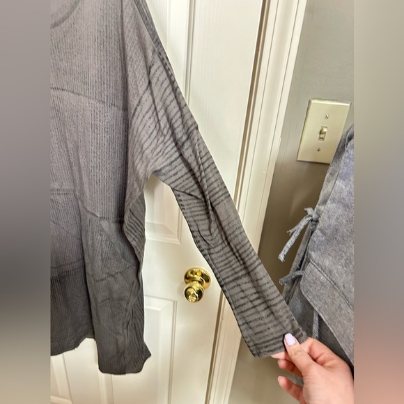 RAQUEL ALLEGRA Basic Gray Dolman Sleeve Dress Size 1 - Picture 5 of 5